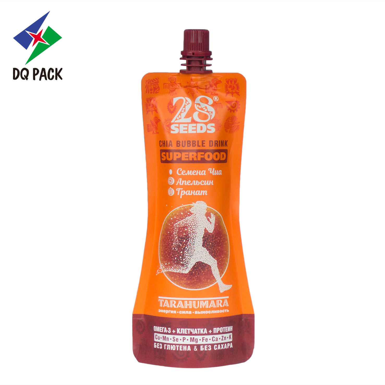 Plastic packaging bag plastic drink packaging bag spout pouch for juice packaging
