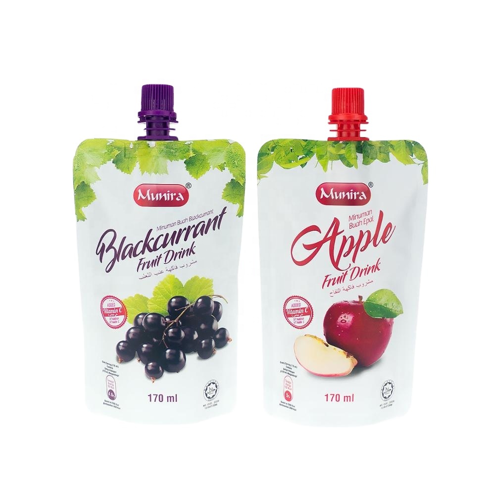170ml Apple  Juice  spout packaging fruit  juice packaging L00155