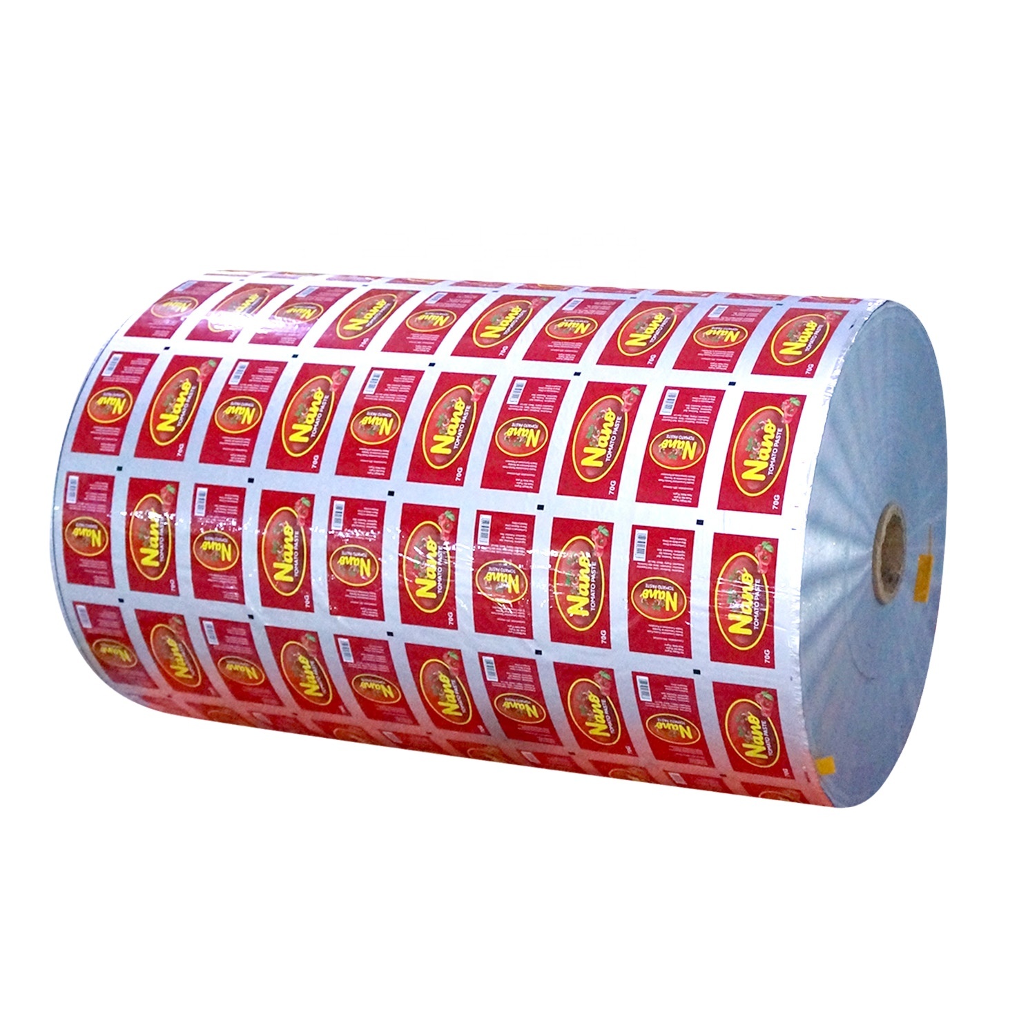 DQ PACK Laminating Roll Film Plastic roll stock double concentre de tomates plastic packaging film