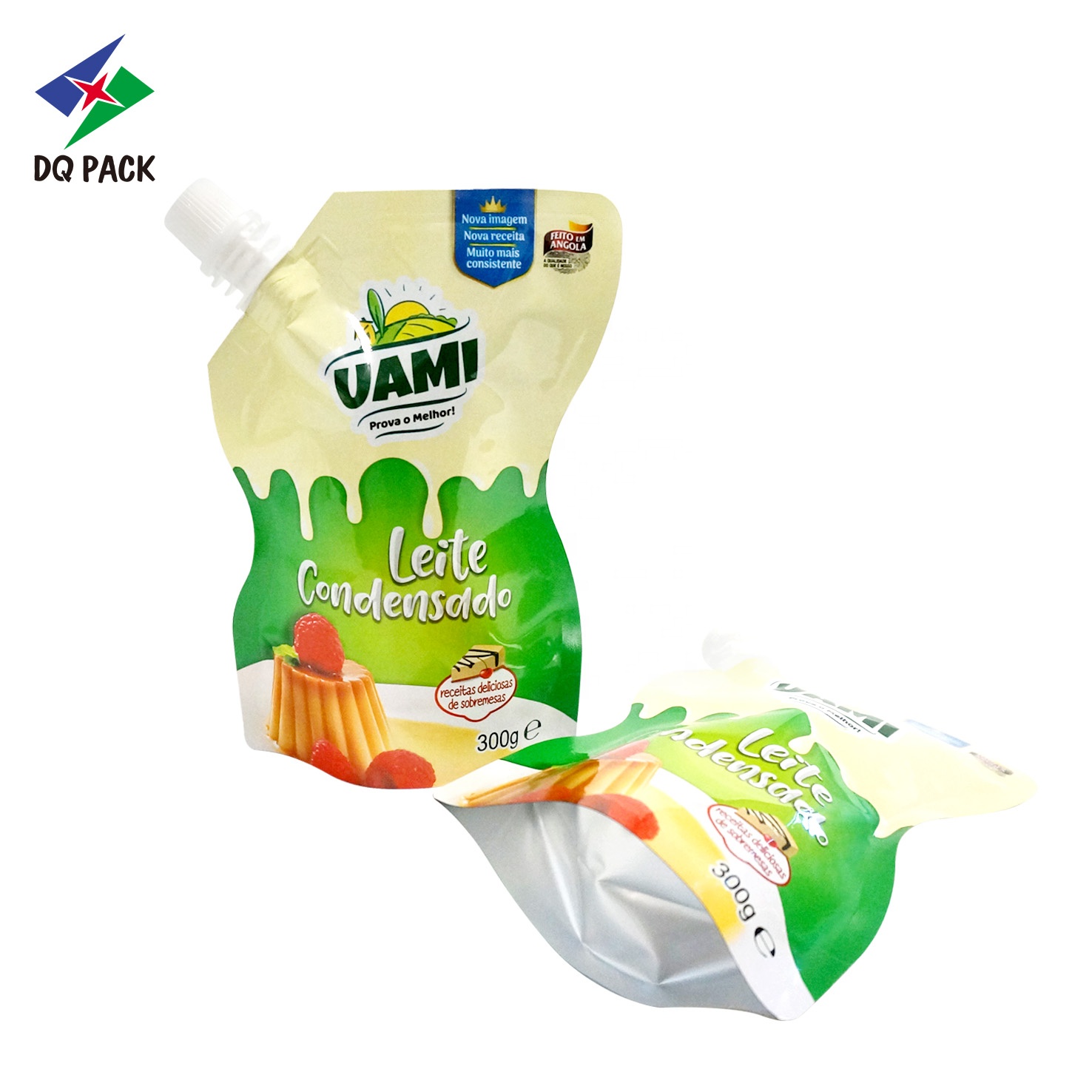 Juice Bag Beverage Packaging Plastic Packaging Bag Stand up spout pouch