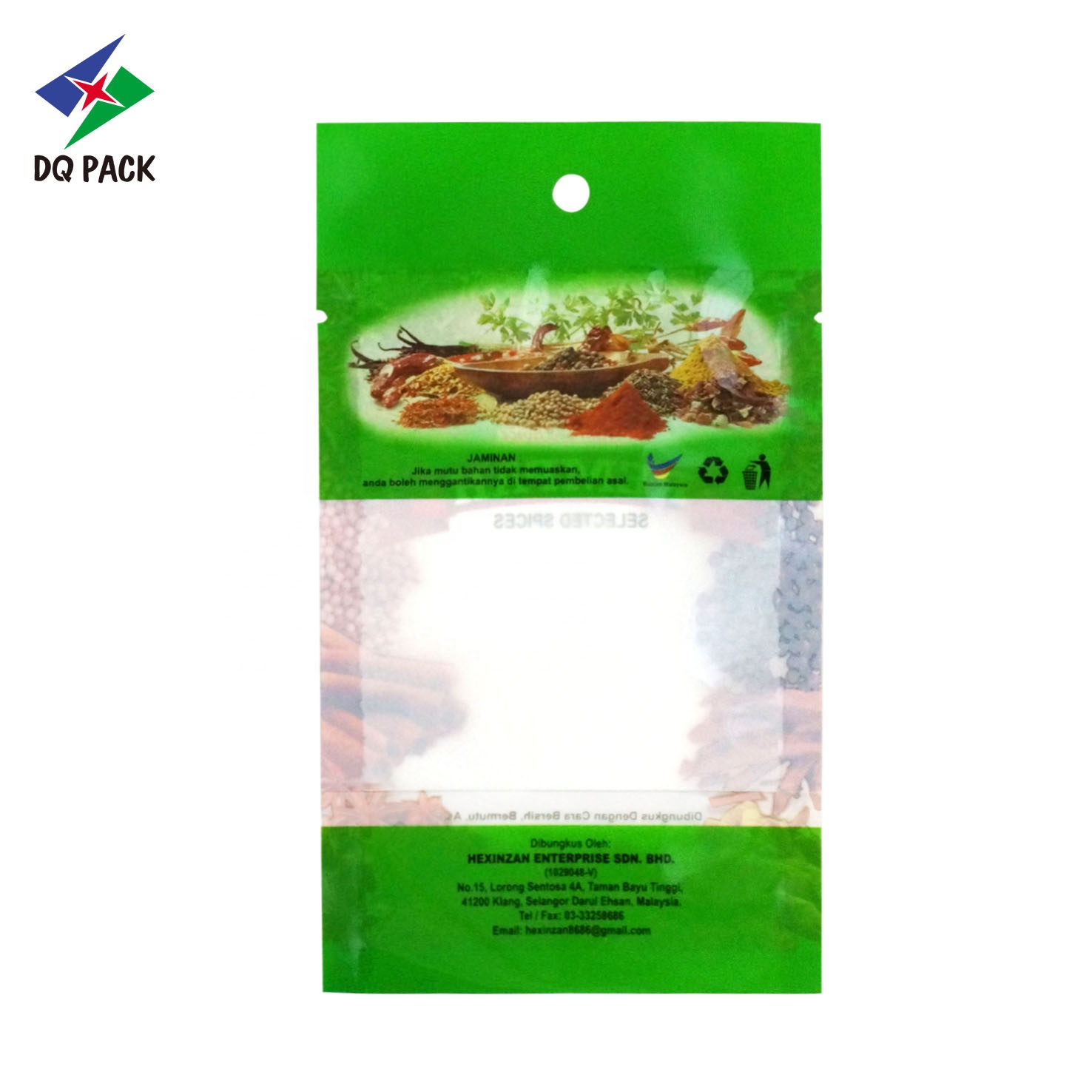 3 side seal foil packaging gummy candy meet products packaging bag custom printed plastic bag with windows