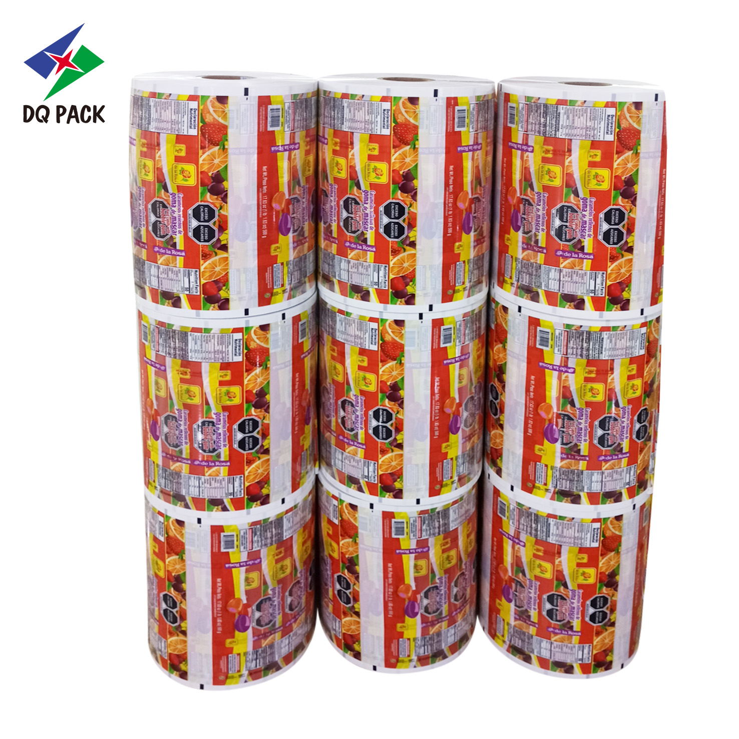 Customized printing DQ PACK flexible packaging Plastic Packaging film roll fim