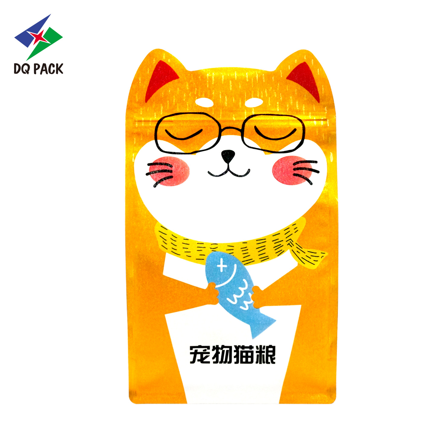 DQPACK customized plastic bags for pet food