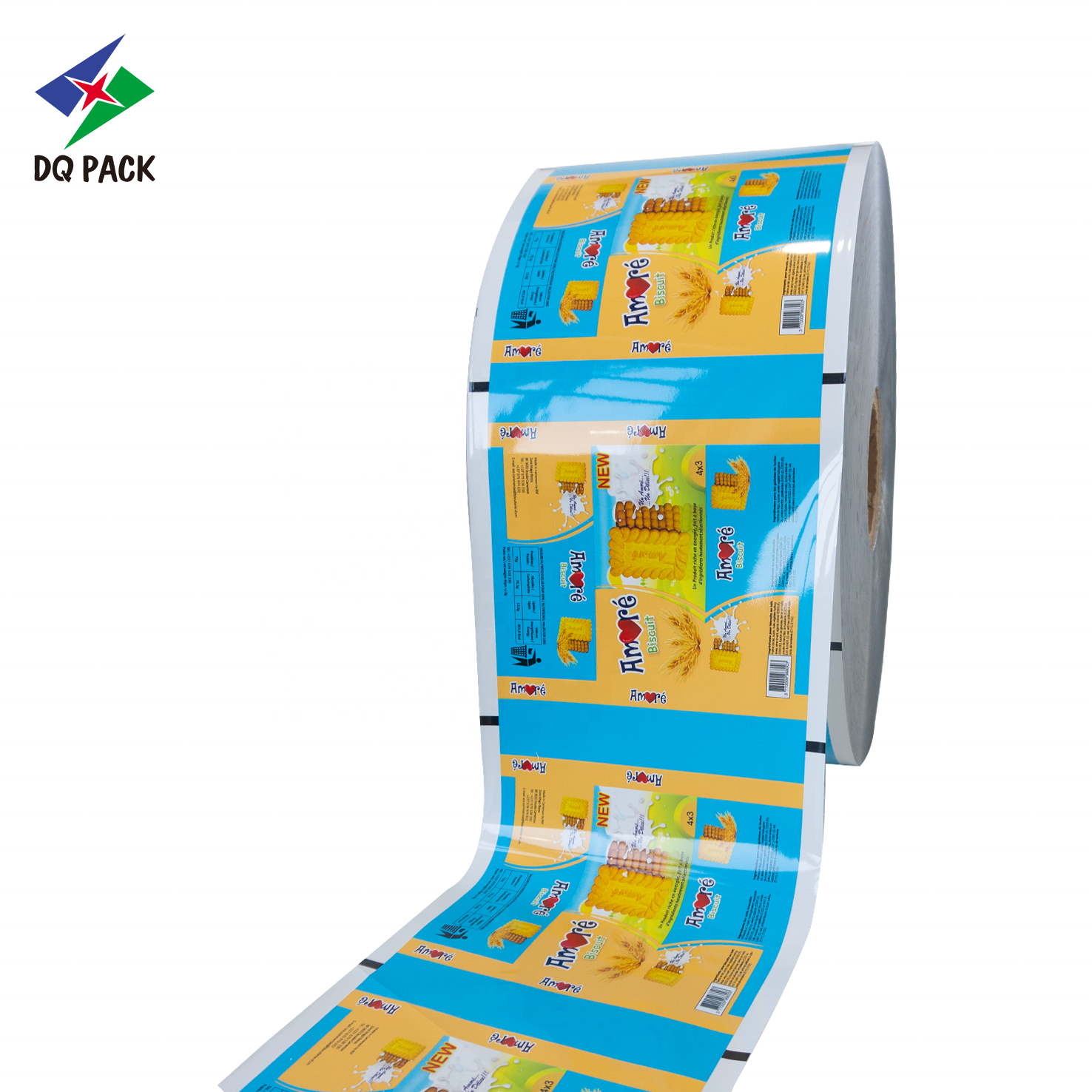 DQ PACK China Plastic Food Printed Laminated Roll Film Suppliers