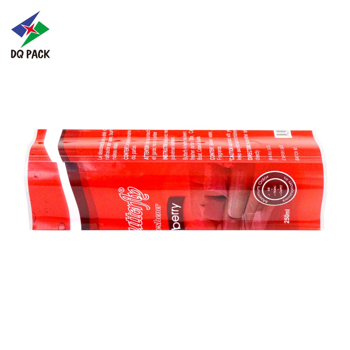 DQ PACK Heat Shrink PVC sleeves for Juice Beverage  bottle Supplier