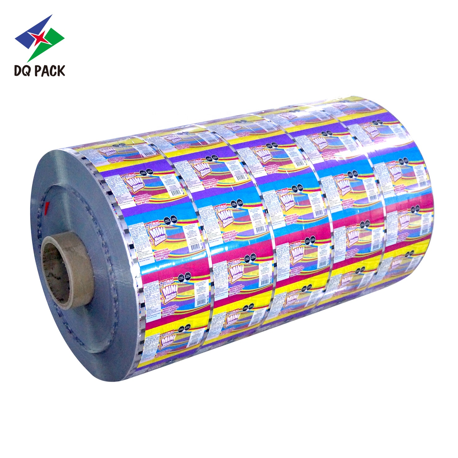 DQ PACK Printed High Barrier Roll Film Snack packaging film