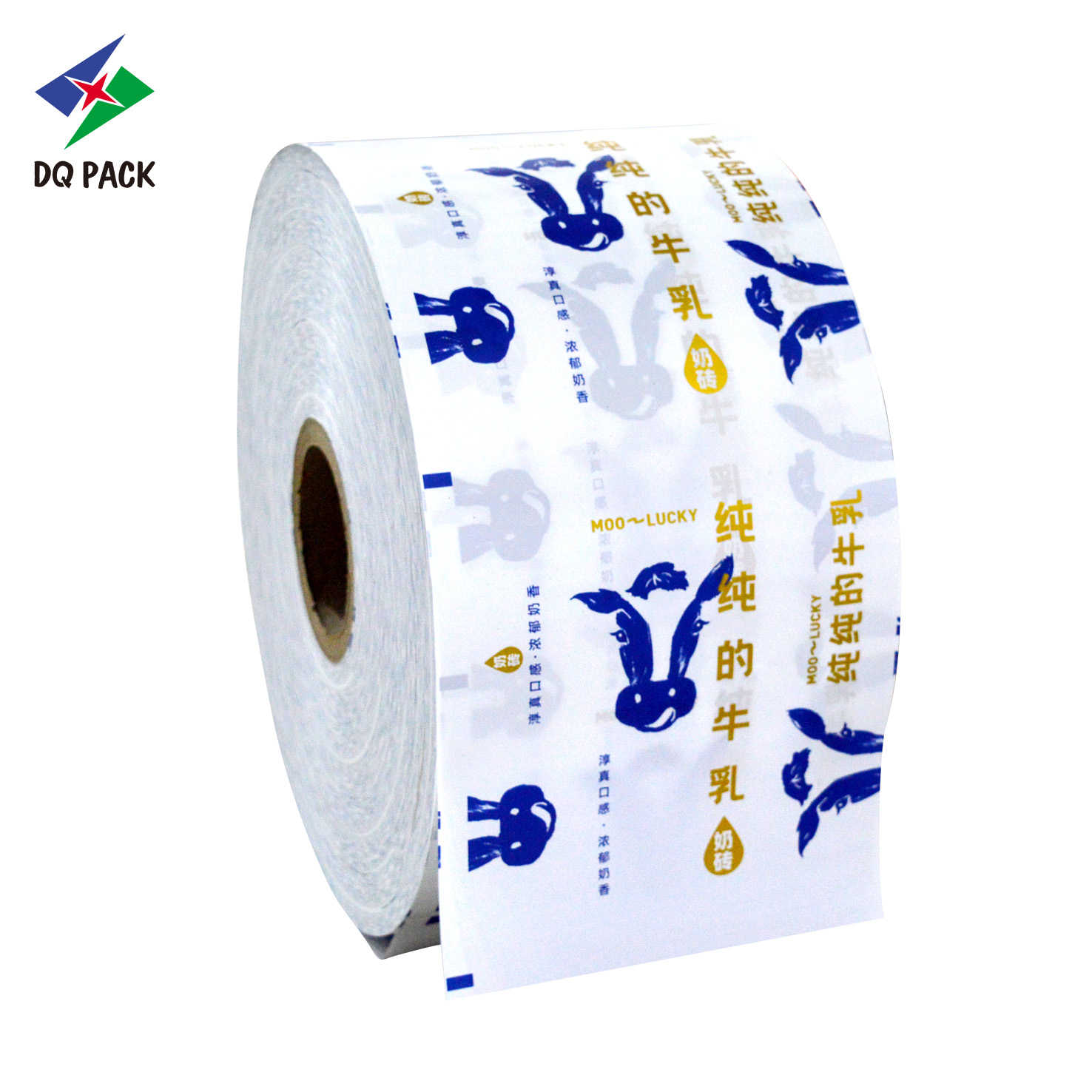 DQ PACK Wholesale Laminating material Ice Cream BOPP PET Roll Film Heat Seal Film