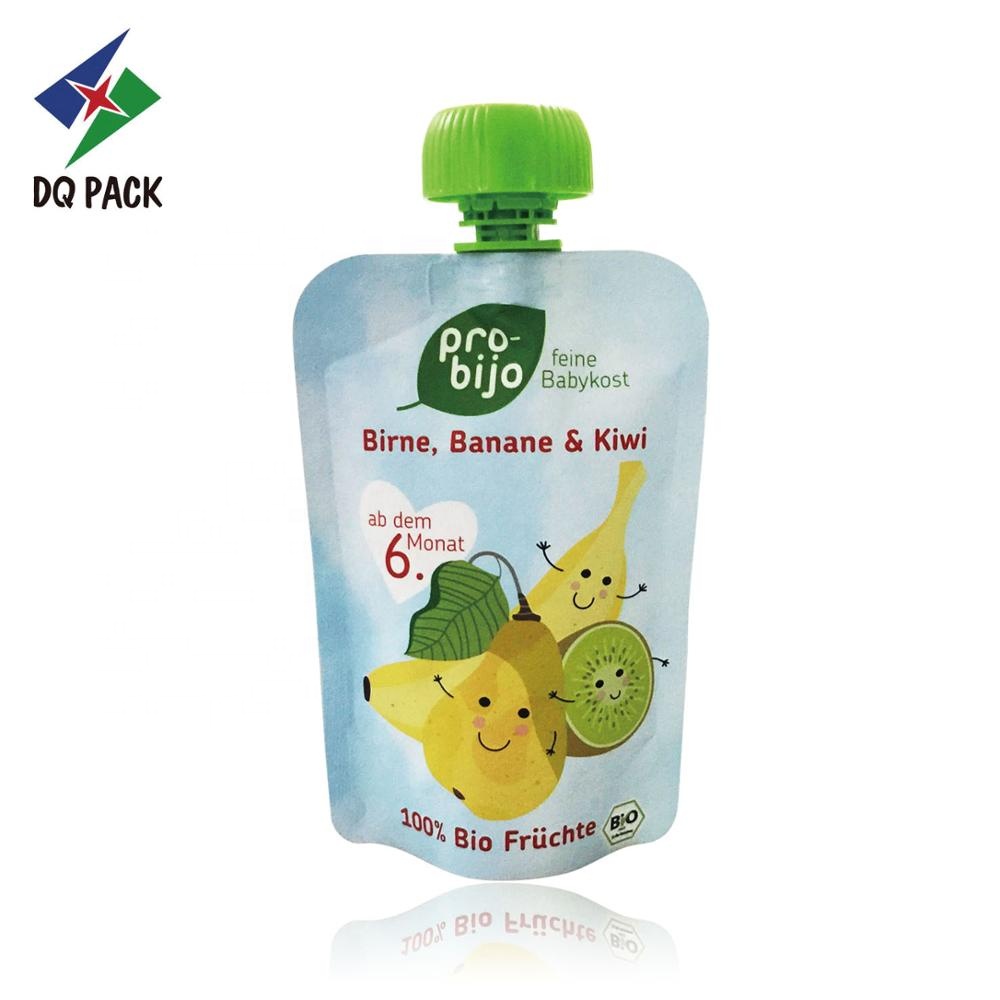 Juice packaging bag for kid drinking with prevent children chocking jelly pouch food pouch