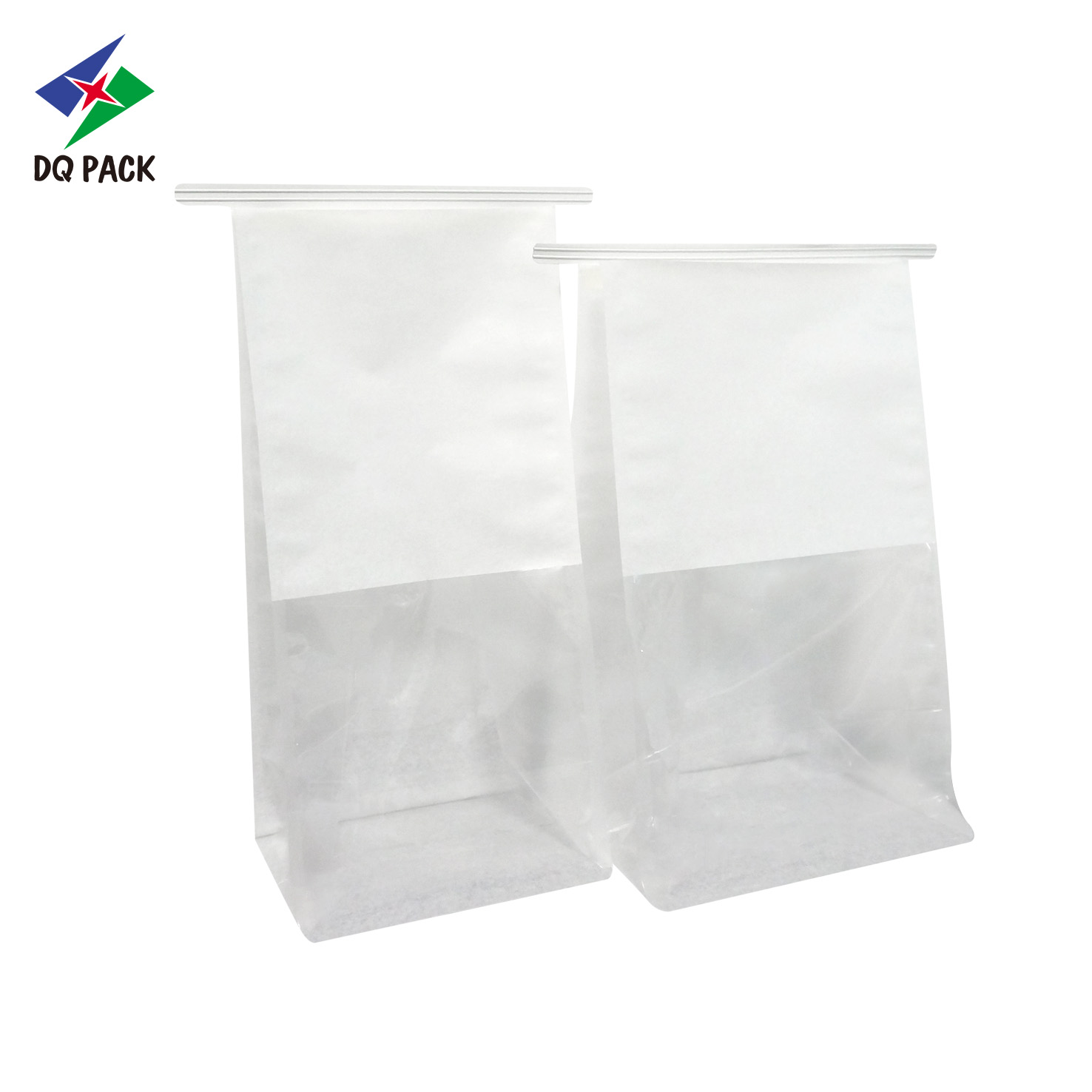DQ PACK Chian Supplier Low MOQ Plastic Mylar Bag Resealable zip lock bag stand up pouch