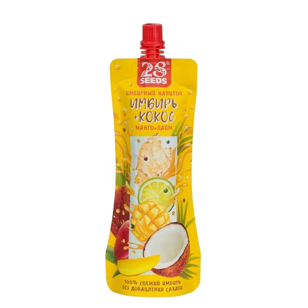 DQ PACK fruit juice packaging Stand up pouch Doypack with spout from China Supplier
