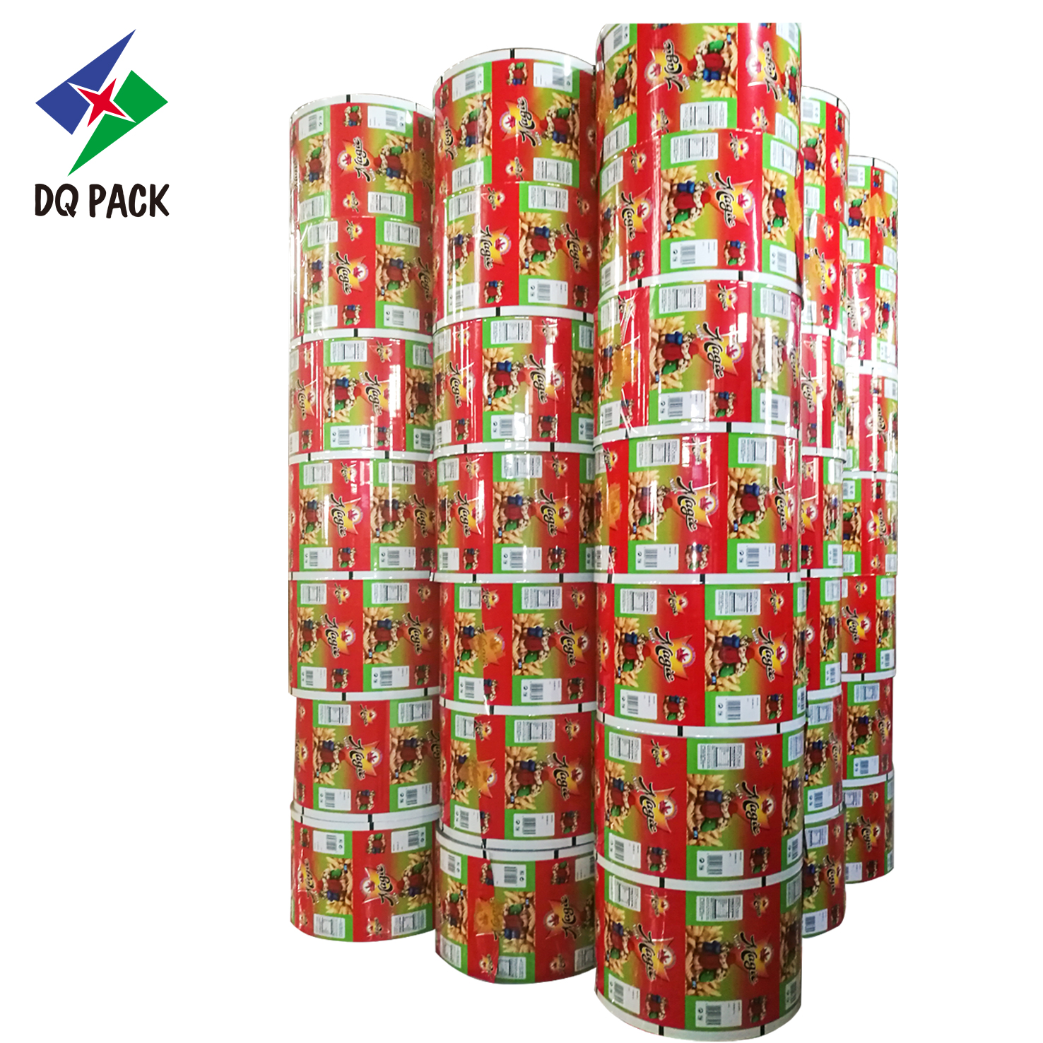 DQ PACK Plastic Packaging Customized Printing BOPP Film Roll For Packing