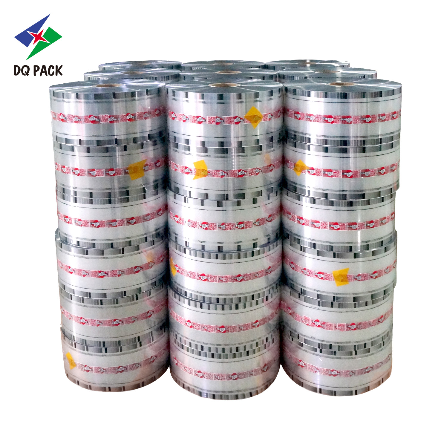 Customized printing DQ PACK flexible packaging Plastic Packaging film roll fim