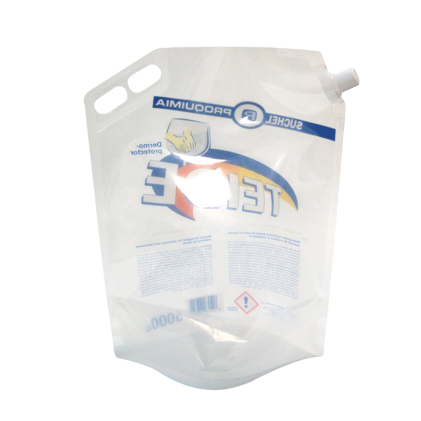Laminated plastic Bags Liquid Packaged and Chemical Packaged Doypack Spouted pouch Bags