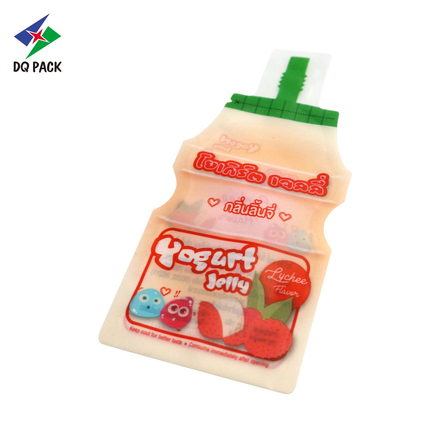 150ml fruit shape injection juice pouch printing plastic pouch packing juice