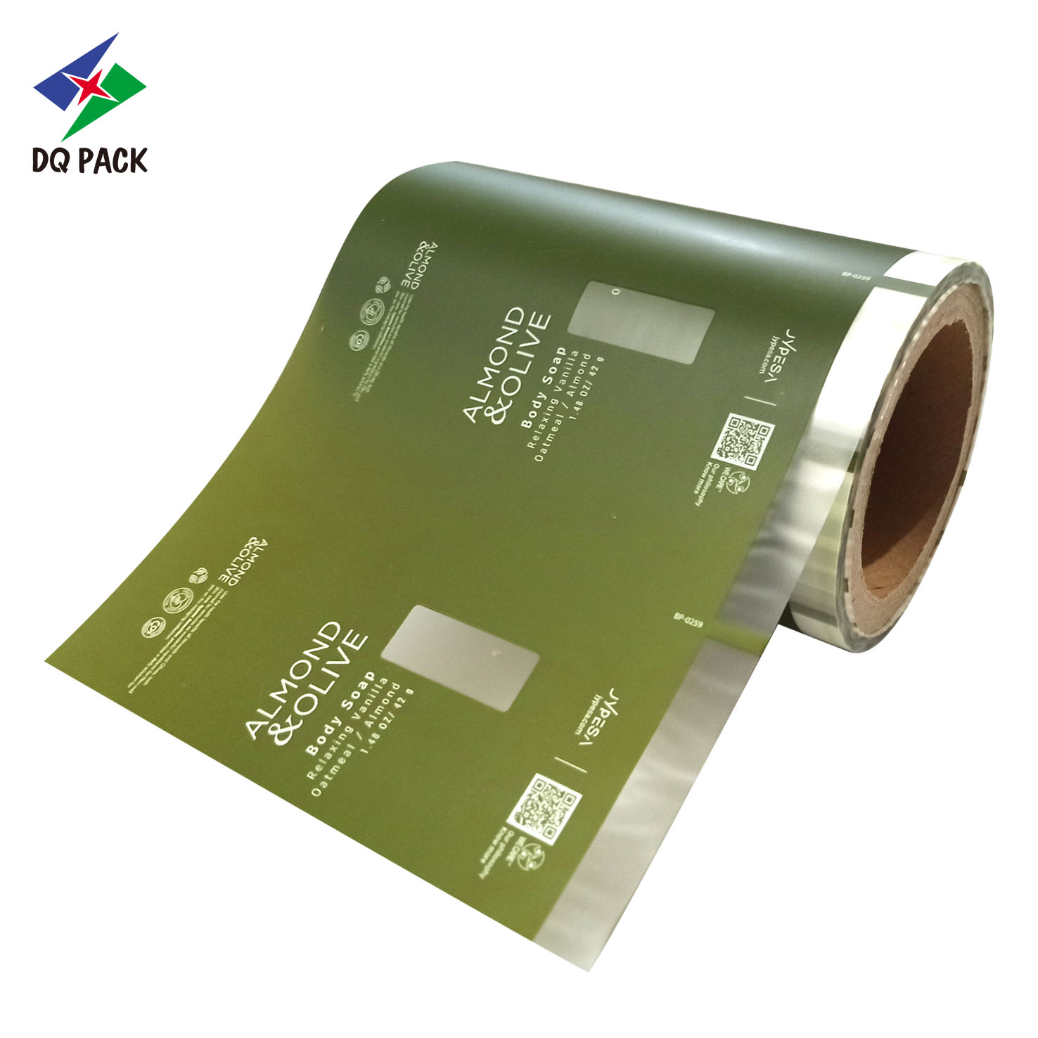 Metallized Film Customized Laminated Material Packaging Film Opaque Chips Roll Film