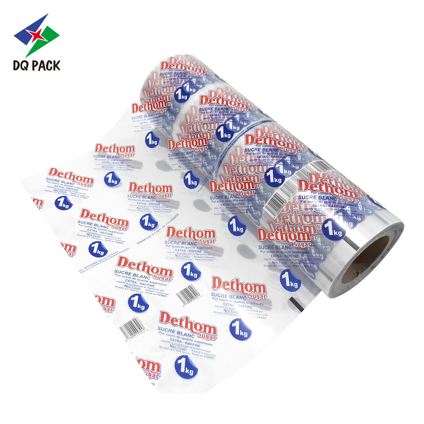 Metallized Film Customized Laminated Material Packaging Film Opaque Chips Roll Film