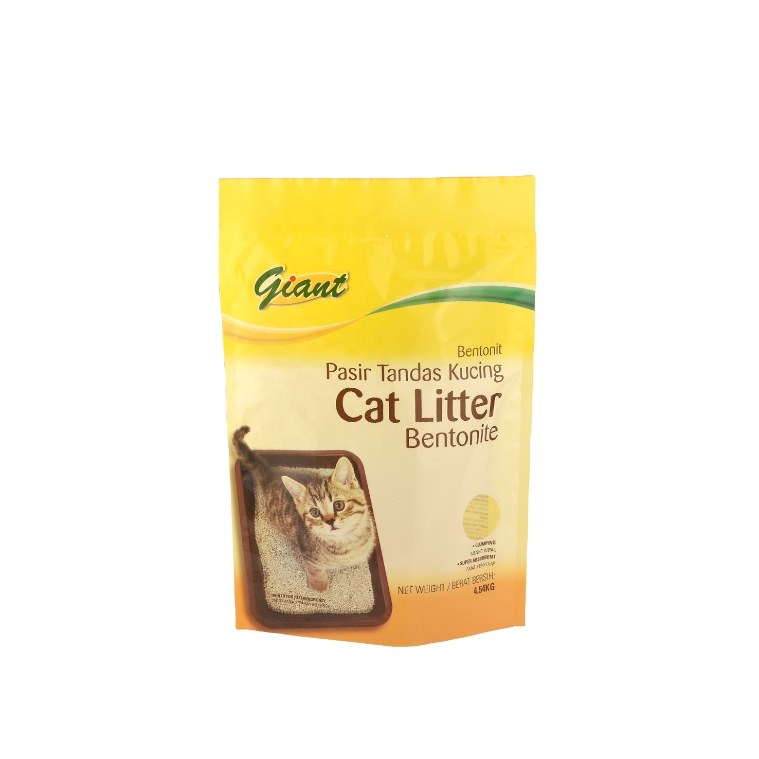 Pet dog food packaging bag with side gusset Pet Food Bag Cat Litter Packaging