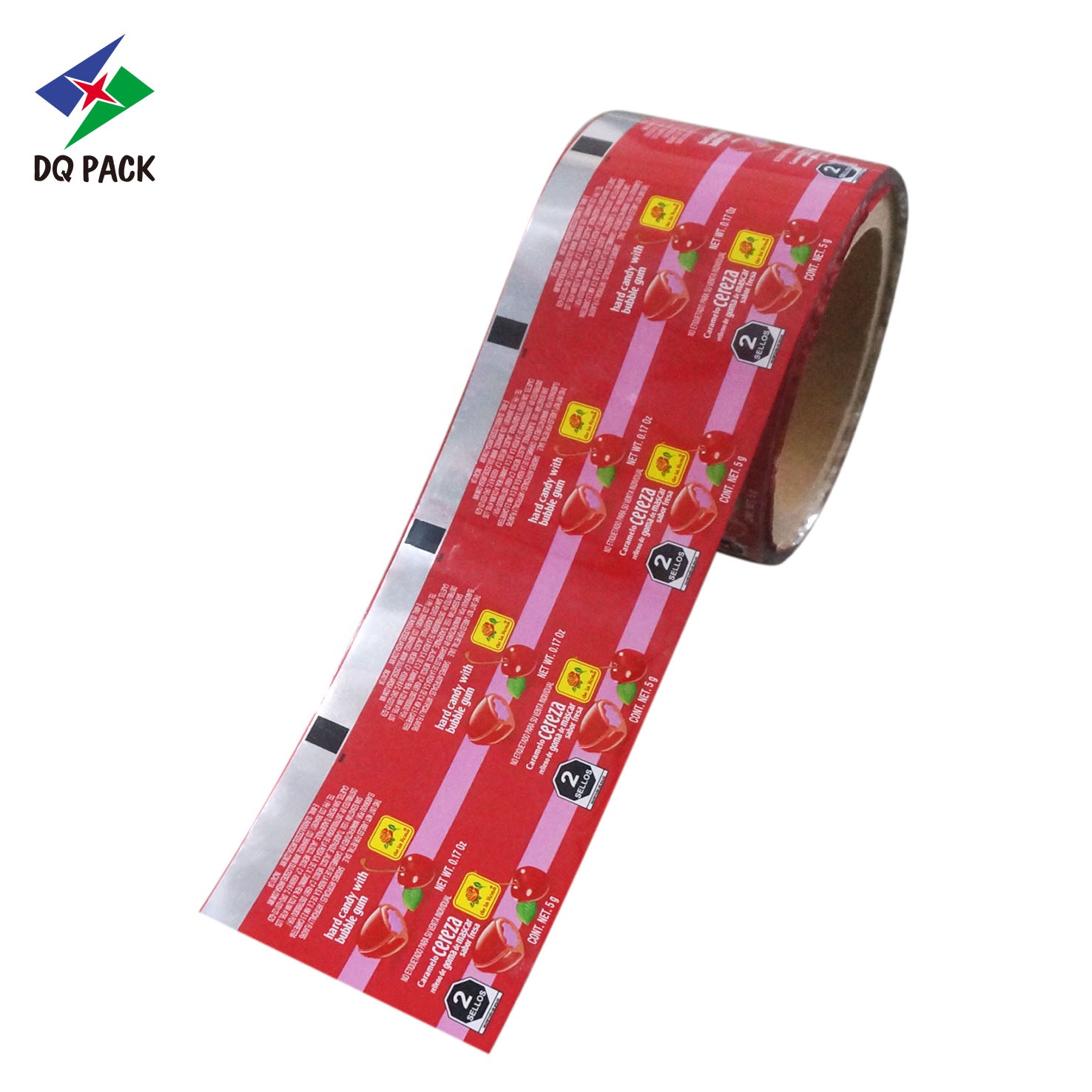 DQ PACK HDPE Candy Cake Candy Chocolate Potato Chips Coffee Tea Milk Powder Packaging Roll Film Roll