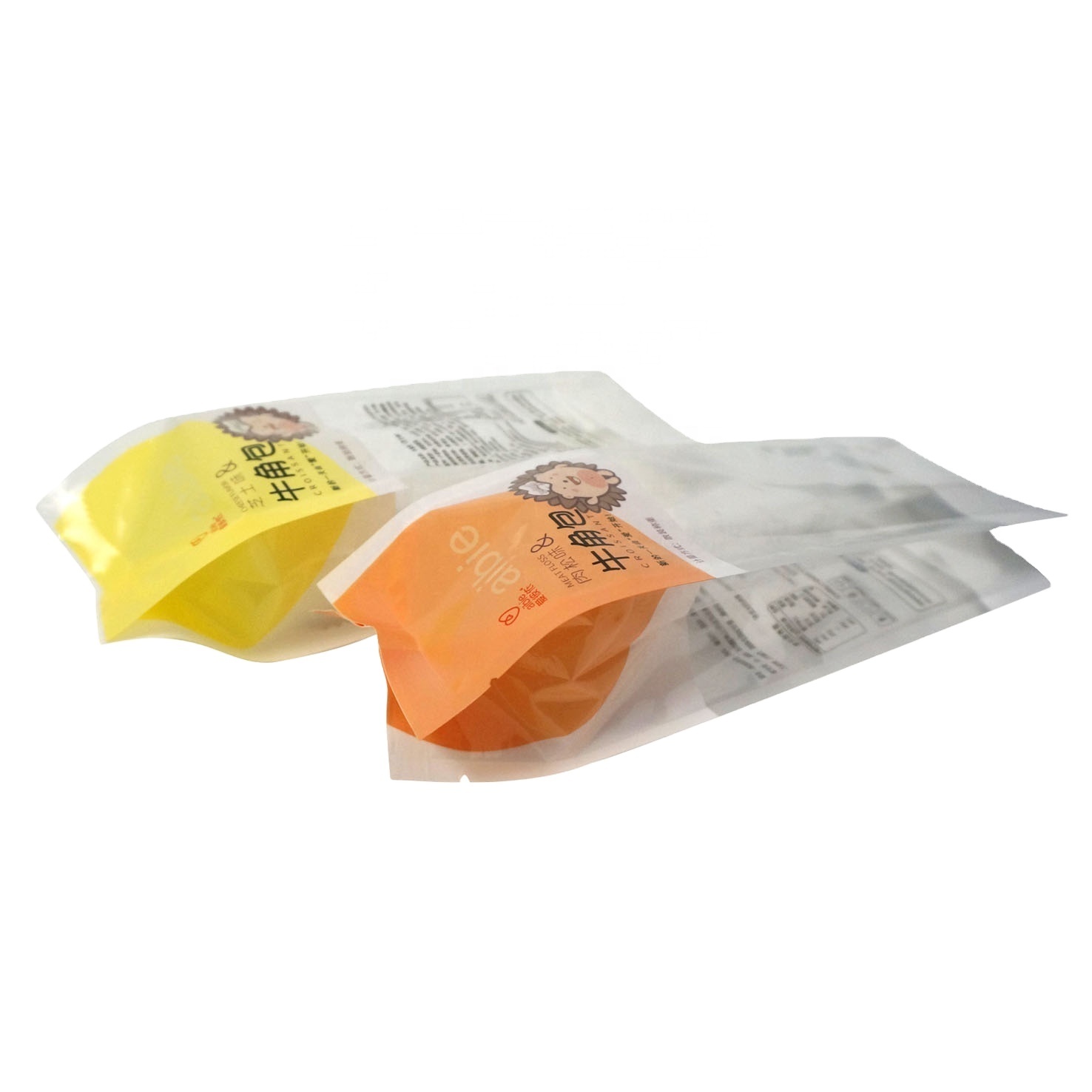 DQ PACK Factory Directly Supply Pet Food Bag Quad Seal Pouch Packaging Plastic Bag