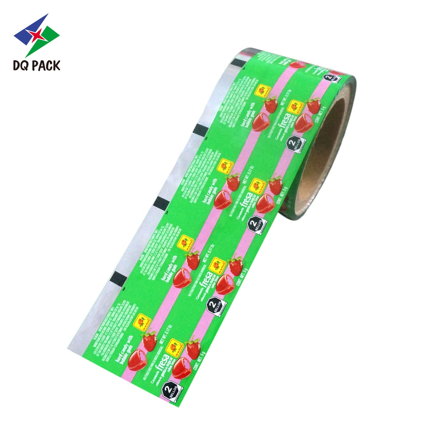 DQ PACK HDPE Candy Cake Candy Chocolate Potato Chips Coffee Tea Milk Powder Packaging Roll Film Roll