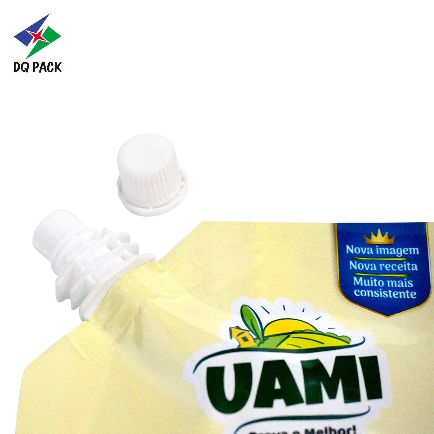 Juice Bag Beverage Packaging Plastic Packaging Bag Stand up spout pouch