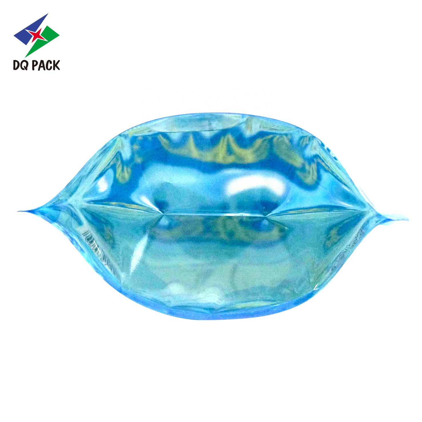 DQ PACK Transparent Bottle Shaped Plastic Beverage Drink Reusable Spout Pouches For Beverage water Liquid