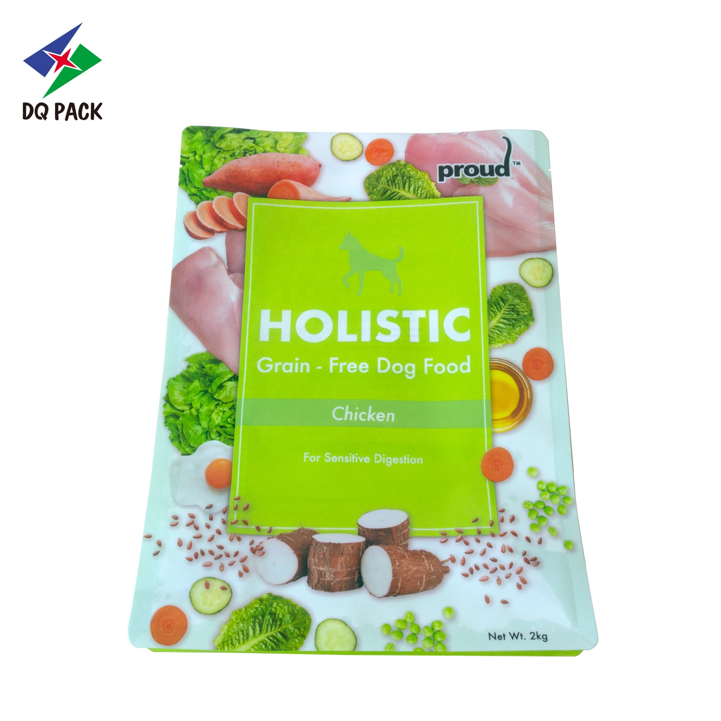 Packaging Food Flat Bottom Pouch Order Accepted Vegetarian Tortilla Wraps Packaging Food Safe Bag