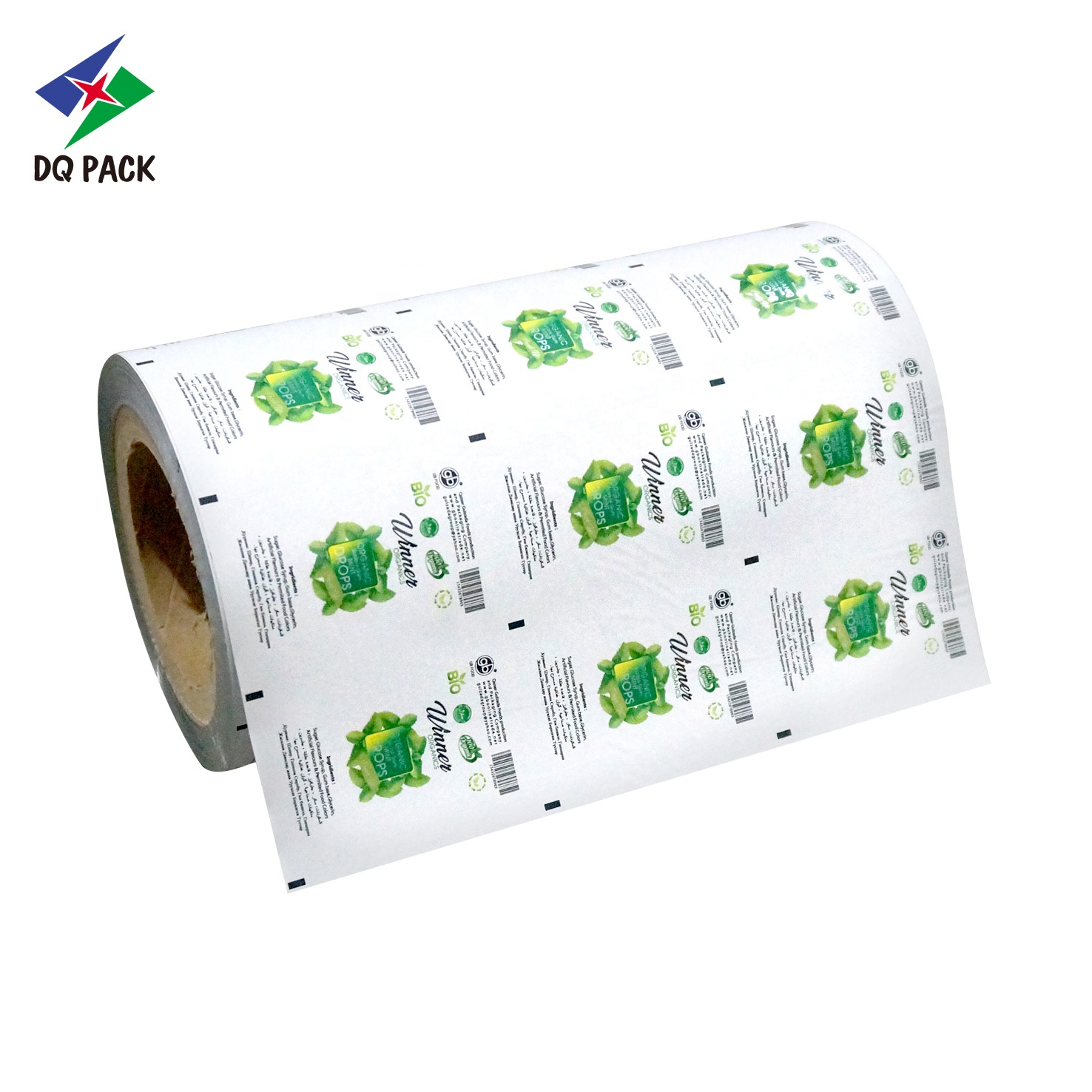 DQ PACK HDPE Candy Cake Candy Chocolate Potato Chips Coffee Tea Milk Powder Packaging Roll Film Roll