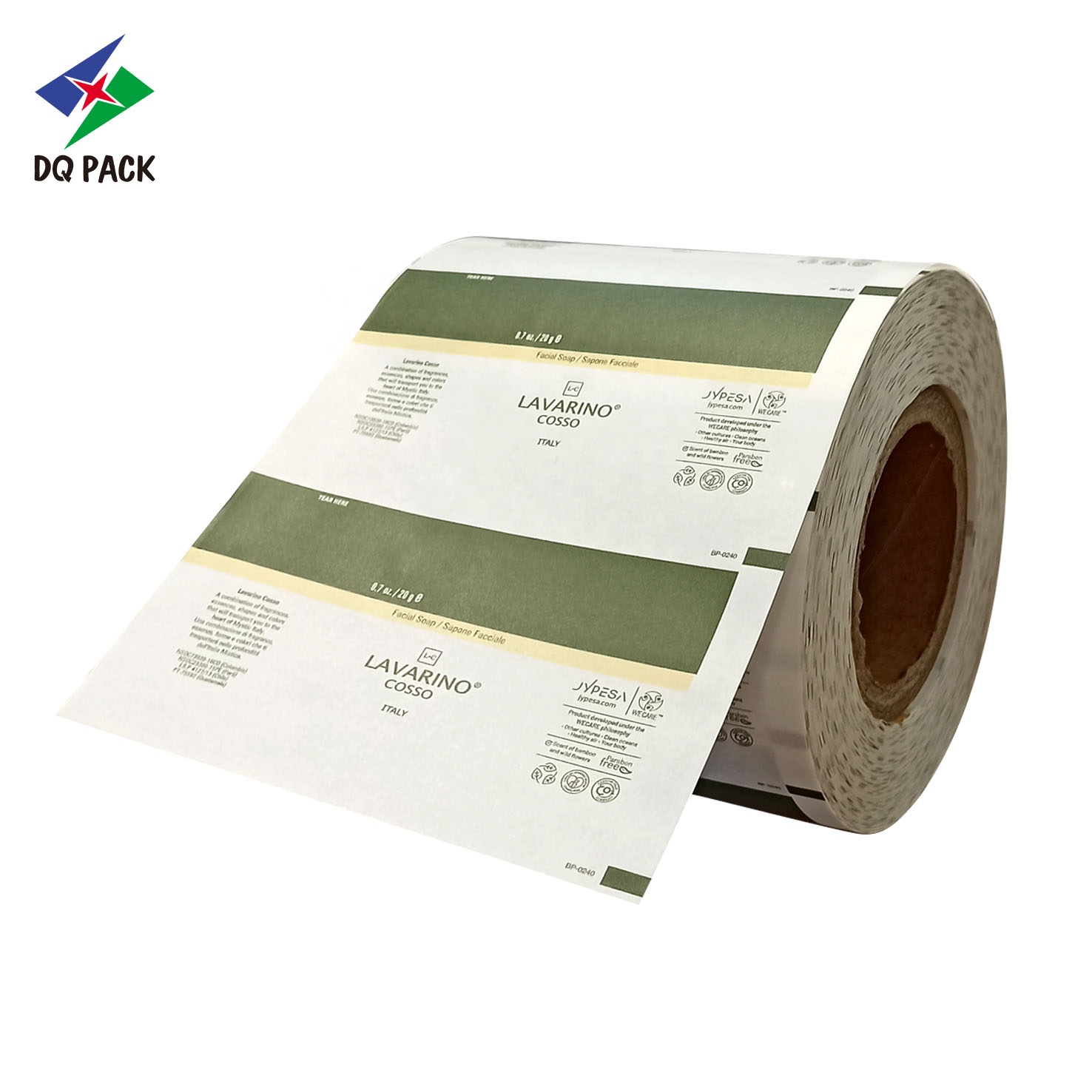 DQ PACK Matte BOPP Laminated Soap Packaging Film Roll Stock