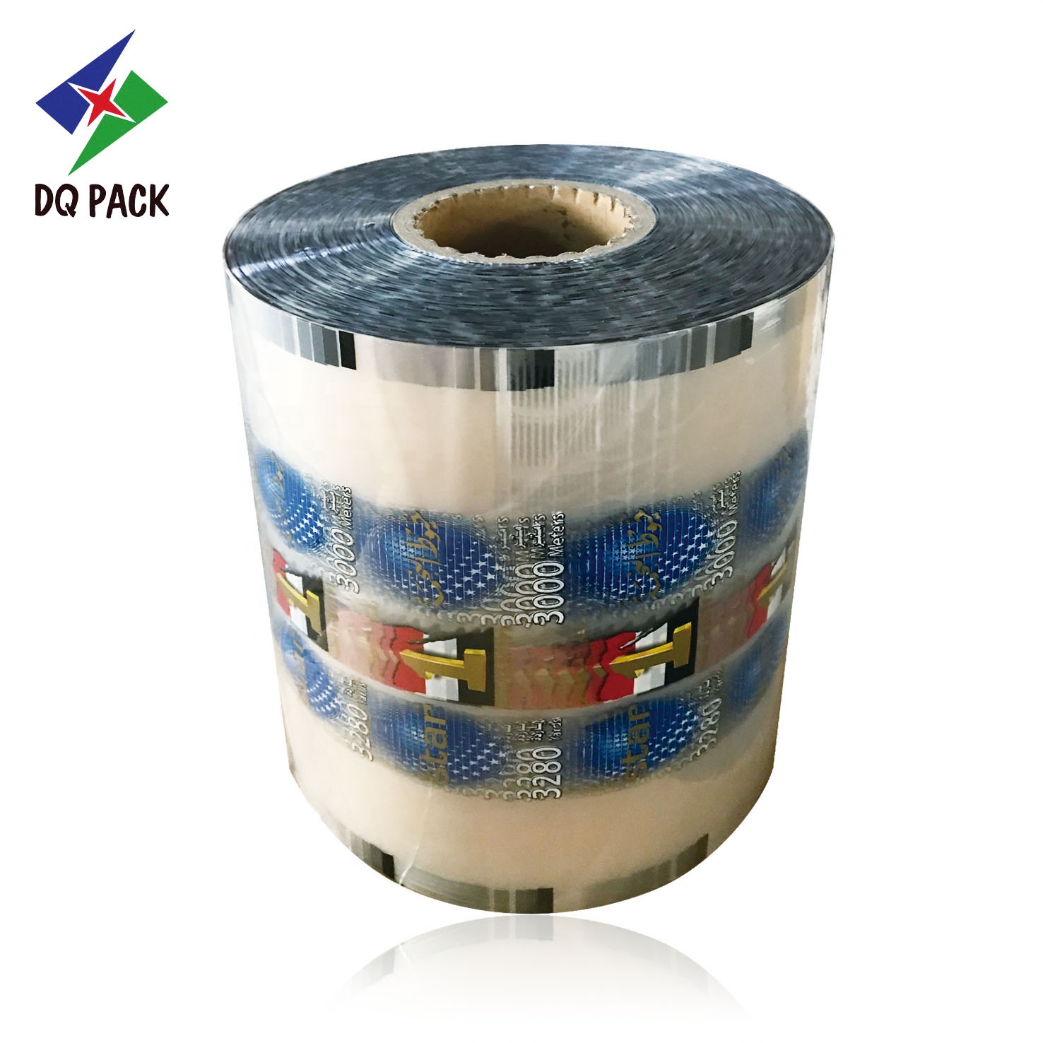 DQ PACK New Arrival PETG Shrink Plastic Film Roll For Beverage &amp; Water Bottle