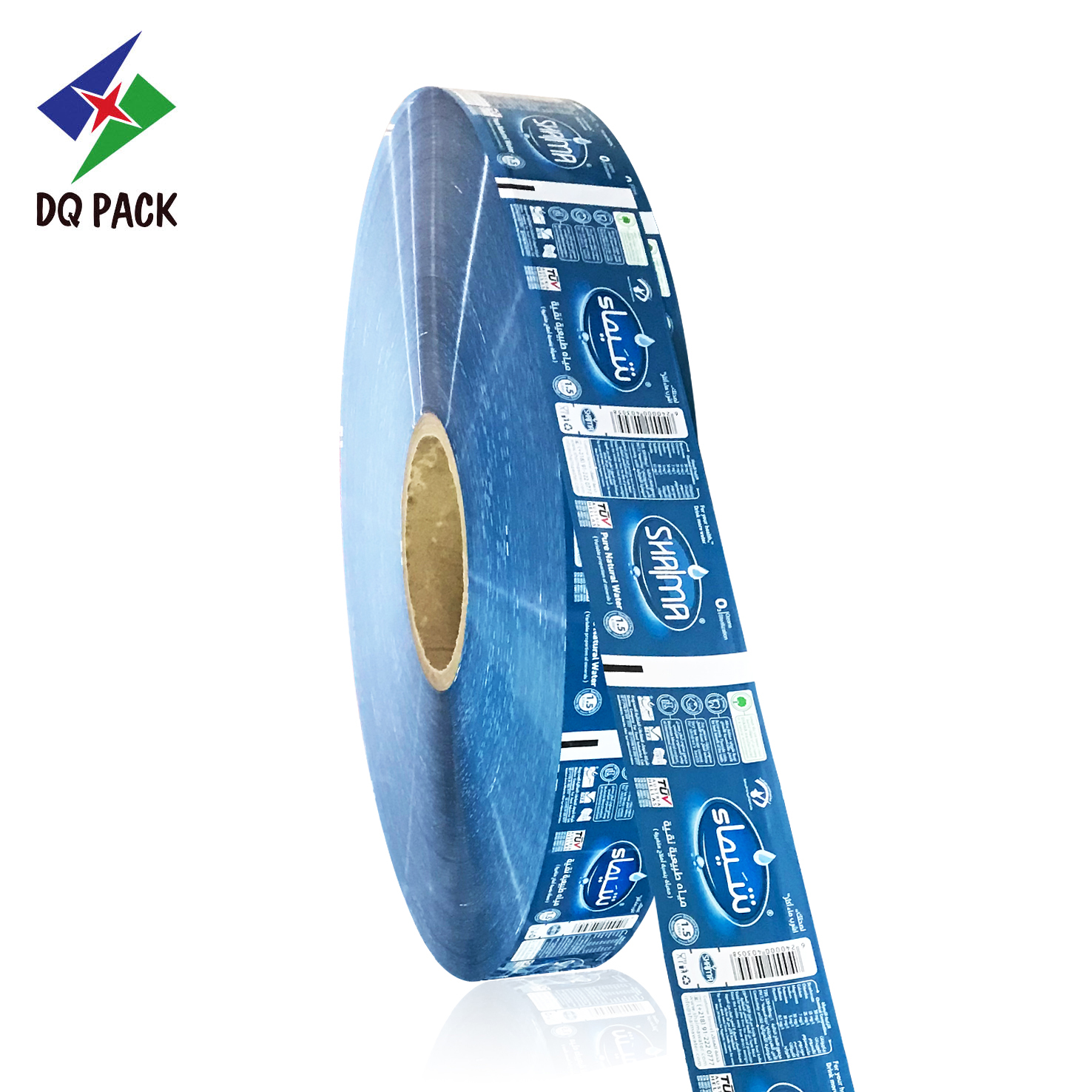 Customized Logo Print Plastic Packaging Roll Film PVC&amp;PETG Shrink Sleeves for Bottle Label