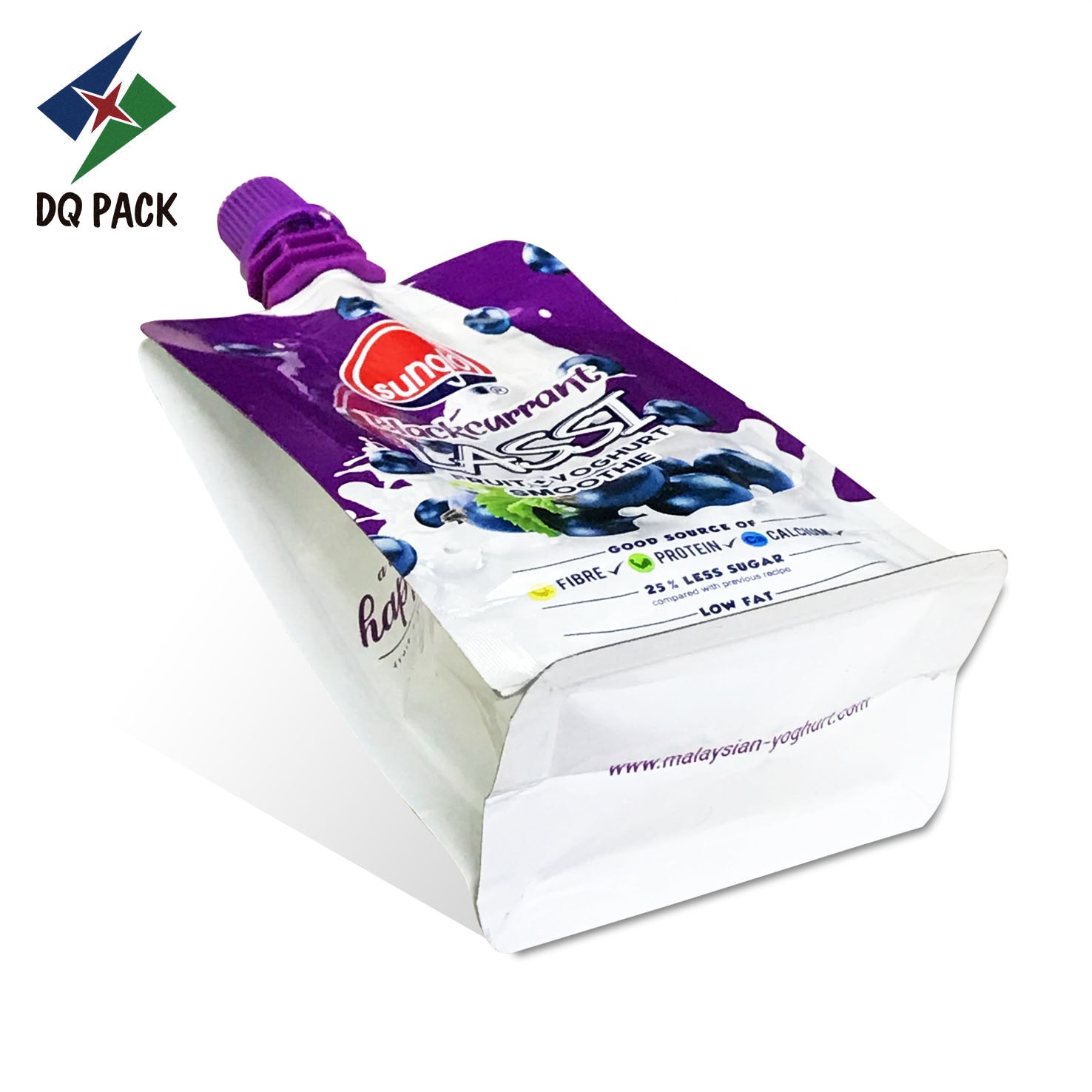Yogurt Fruit juice packaging bag stand up spout pouch plastic drink packaging bag spout pouch