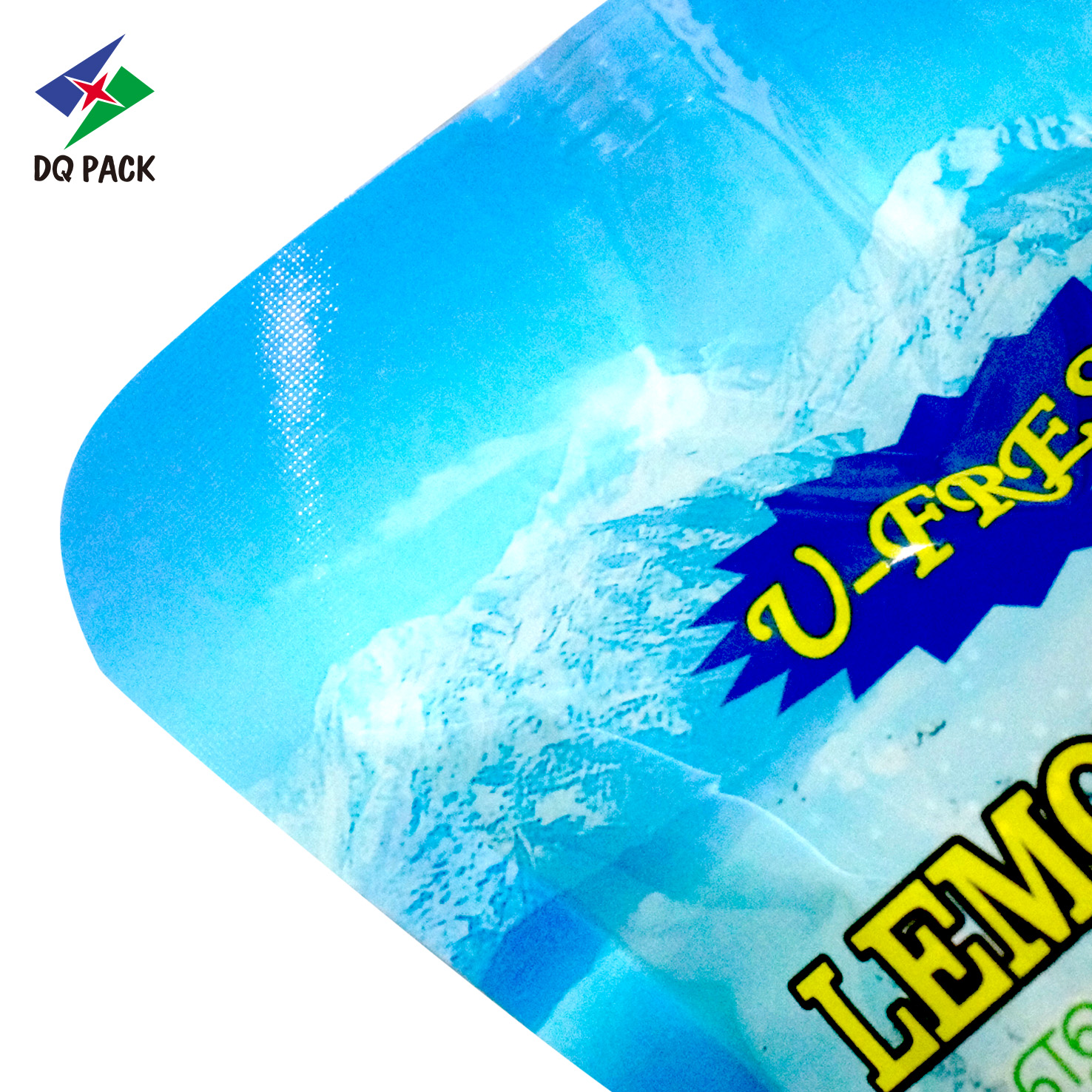 DQ PACK Best Selling Custom Plastic Package 500 ML Stand Up Liquid Spout Pouch