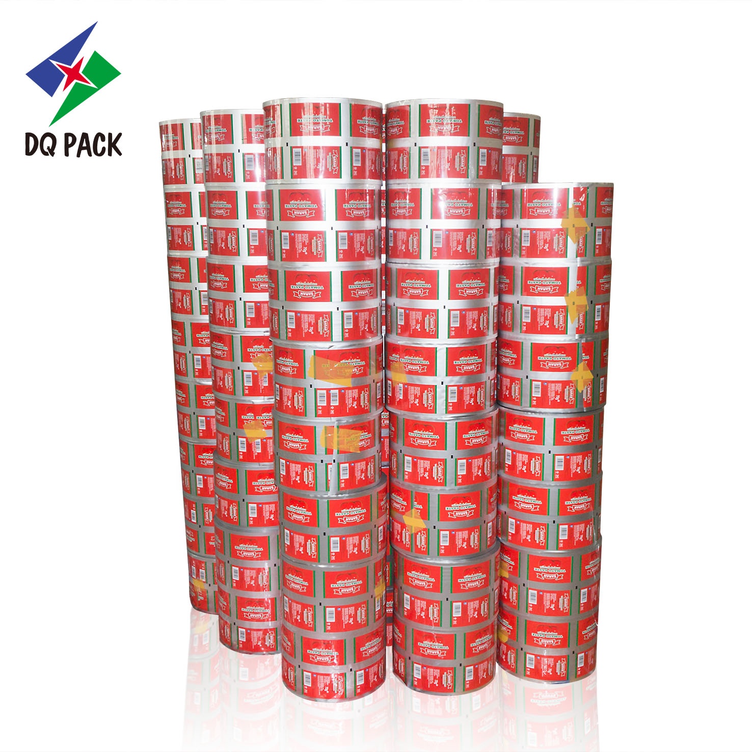 DQ PACK High Barrier Aluminum Foil Ketchup/ Tomato Sauce Packaging Film