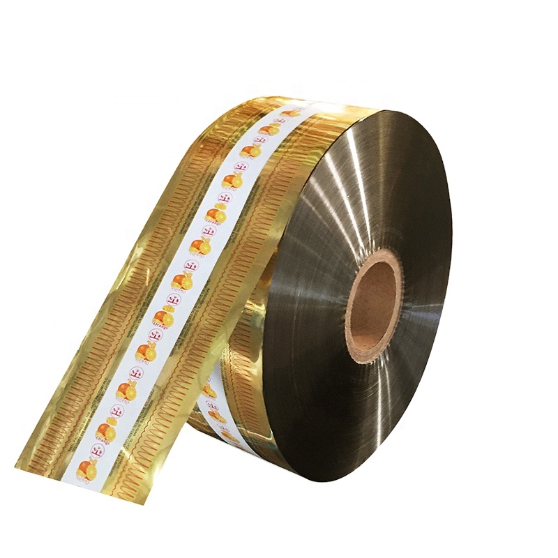 Candy Film Aluminum foil roll stock Metalized PET Twist Film for candy