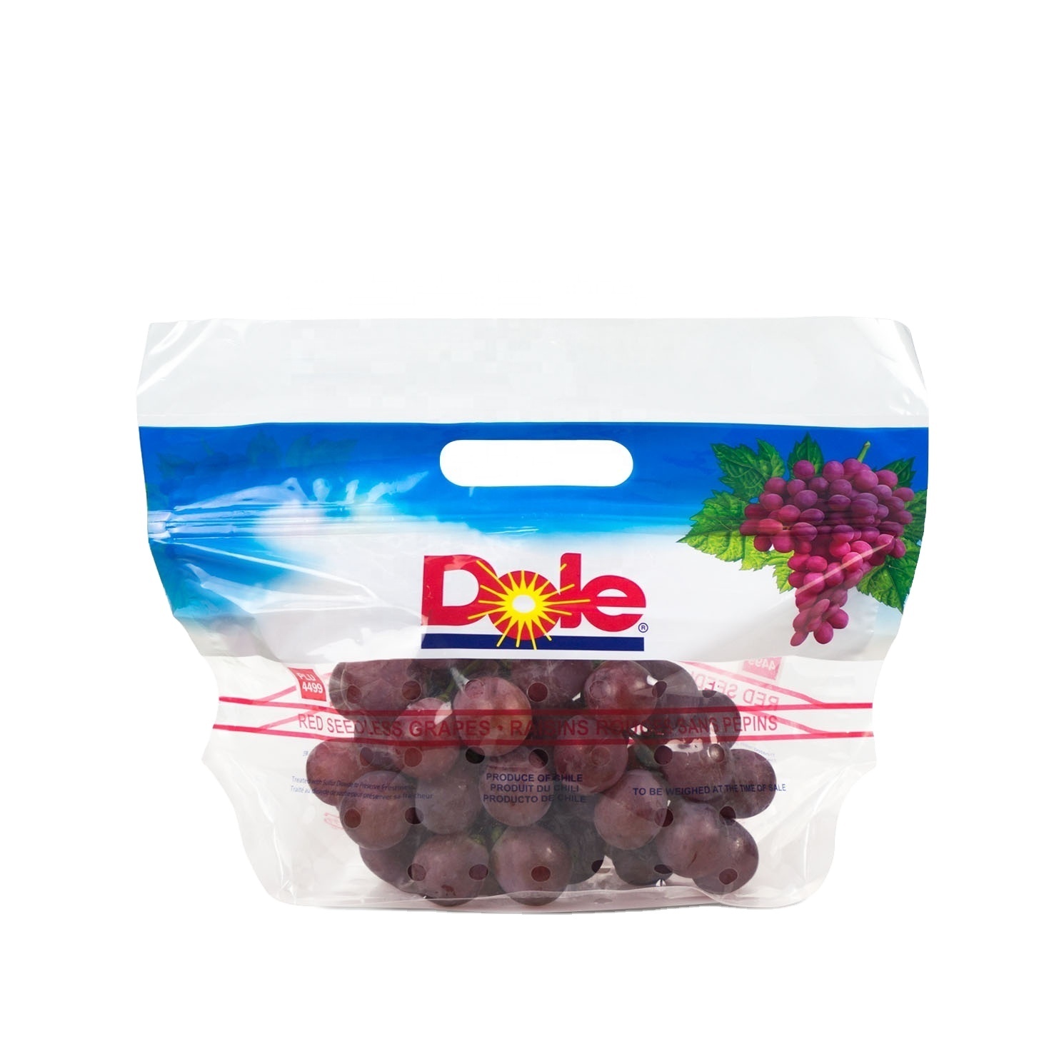 Popular Dole fruit vent bag made in China Plastic Bag