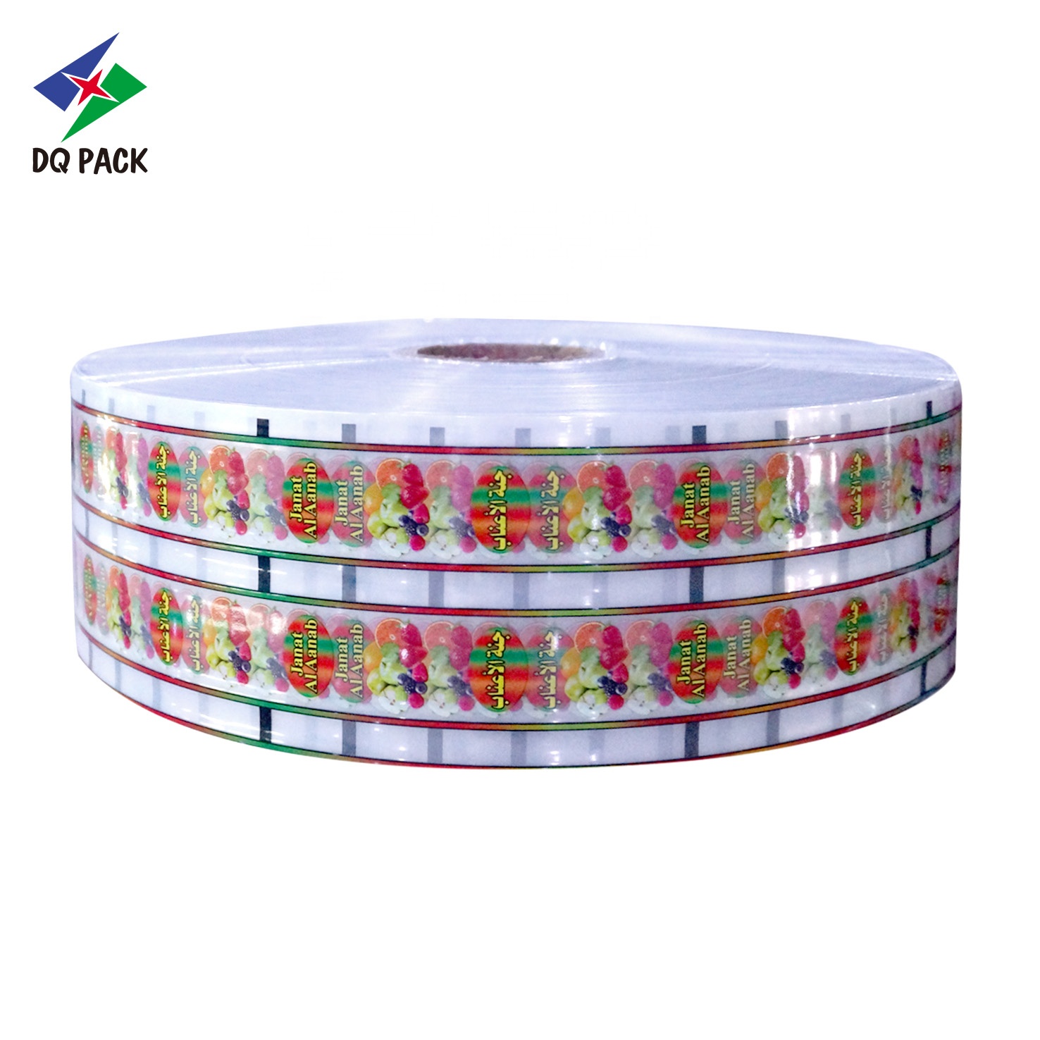 Customized printing plastic pouch food packaging film roll stock film roll film