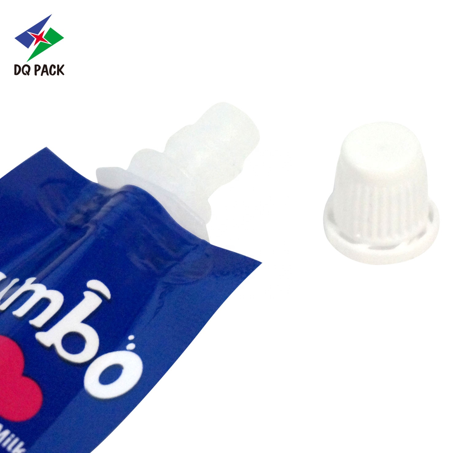 DQ PACK doypack 10g chocolate cream bag plastic pouch with spout packaging bag