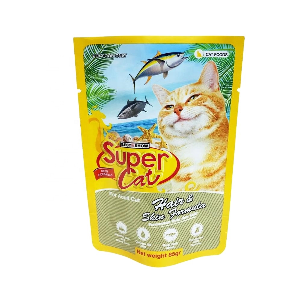 2022 New Design Custom Printed Pet food Packaging Pouch Eco-Friendly Plastic Retort pouch