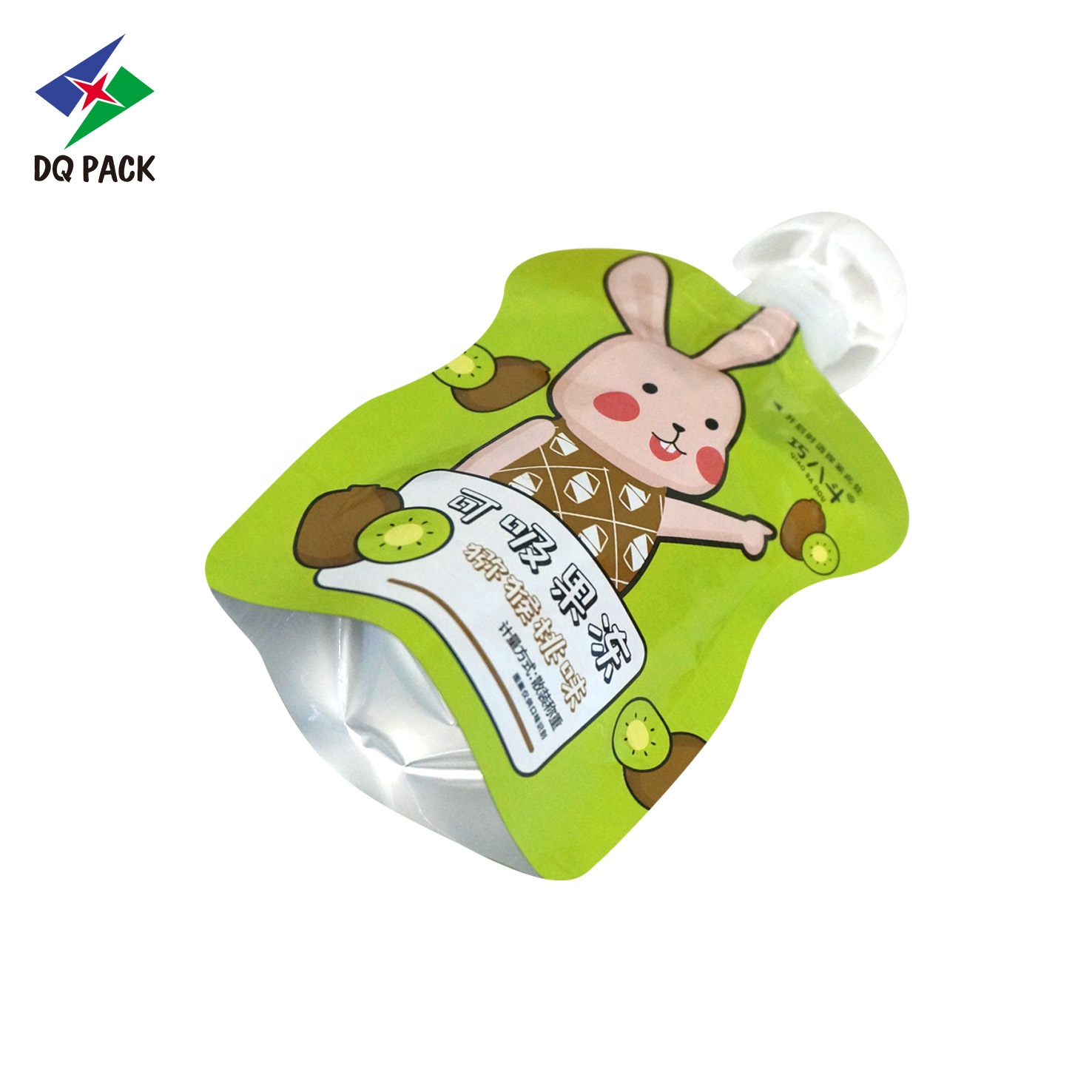 DQ PACK Custom Logo Jelly Bag Suppliers China  Beverage Packaging Spout Bag Gualapack  Nozzle Bag