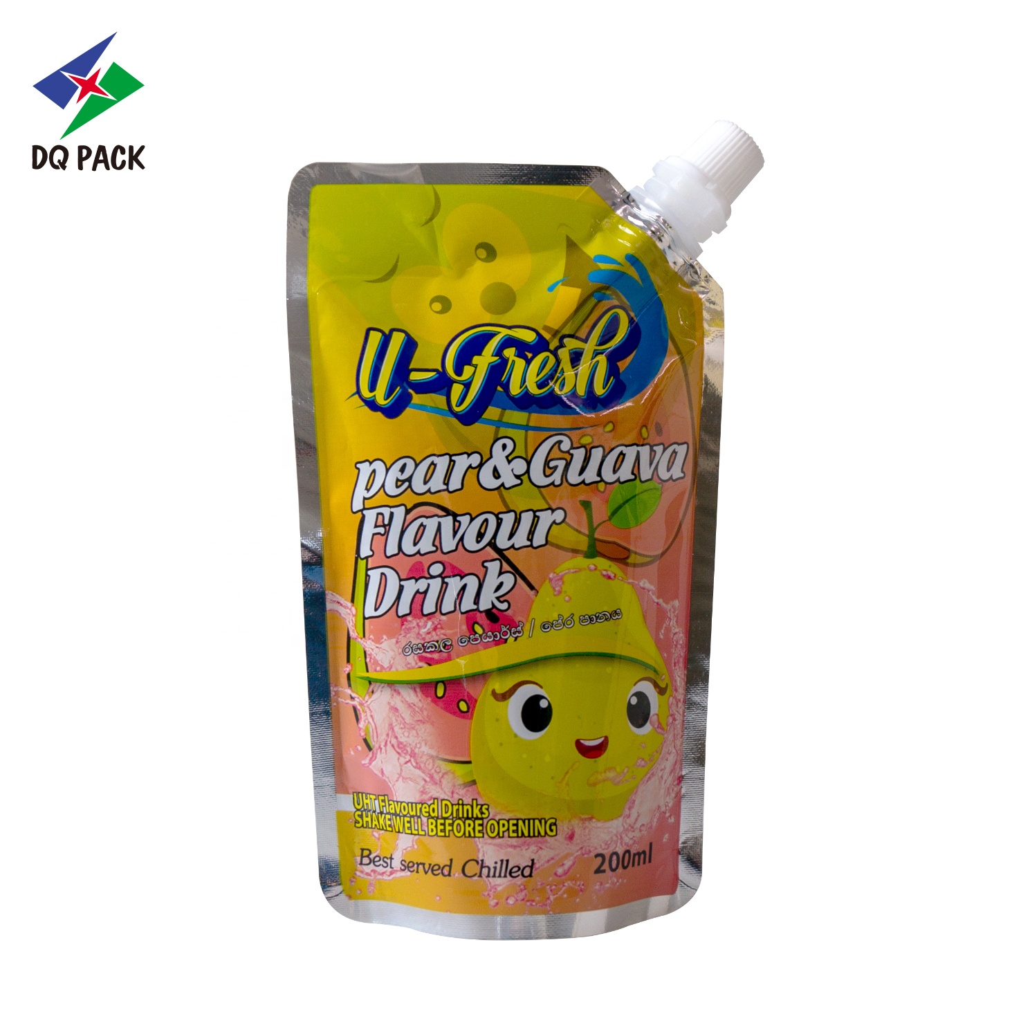 Guangdong Drink And Fruit Juice Doypack, Stand Up Pouch With Spout