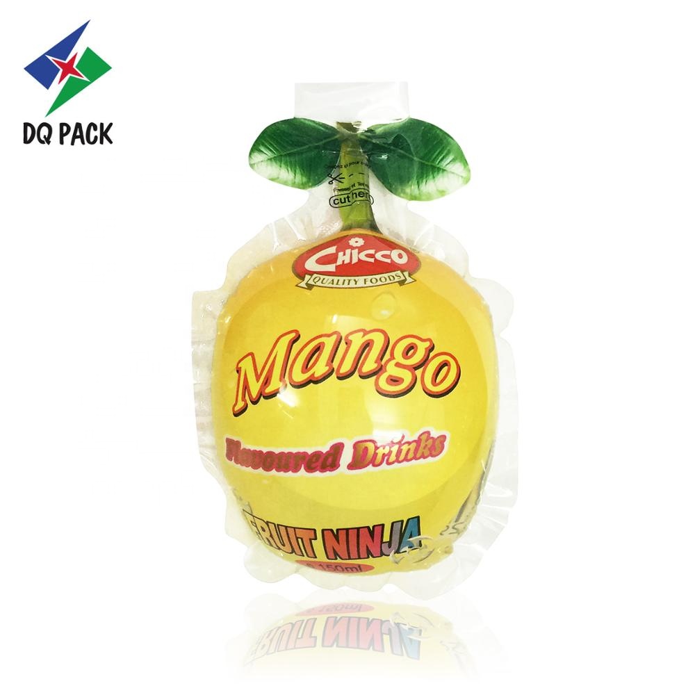 150ml fruit shape injection juice pouch printing plastic pouch packing juice