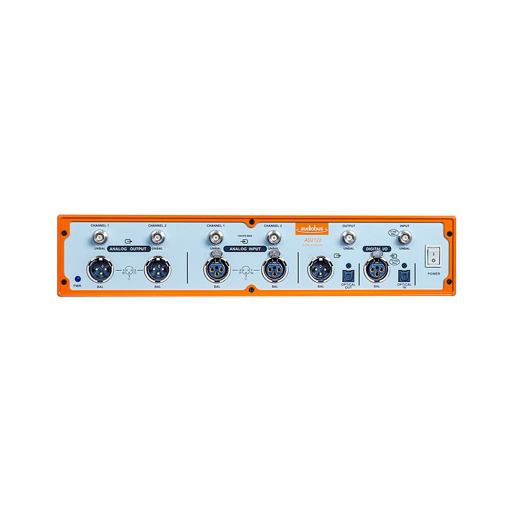 AD2122  Audio Analyzer used for both production line and test instrument