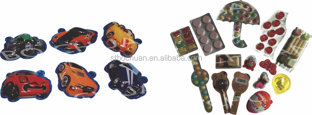 Hot Sale Cartoon Blister Packing Mchine Candy Packing Machine For Kids