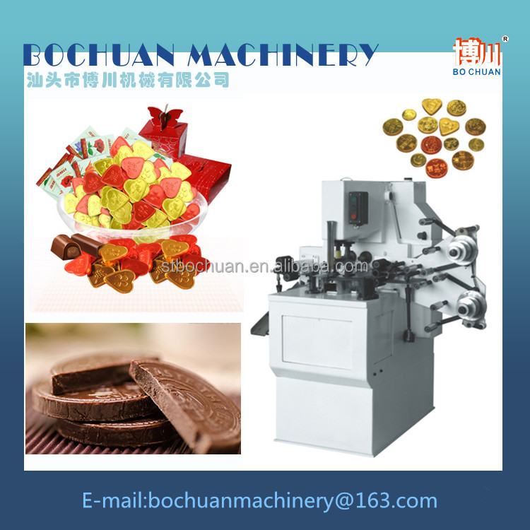 Chiness Supplier With Packaging Machinery For Golden Coin Chocolate