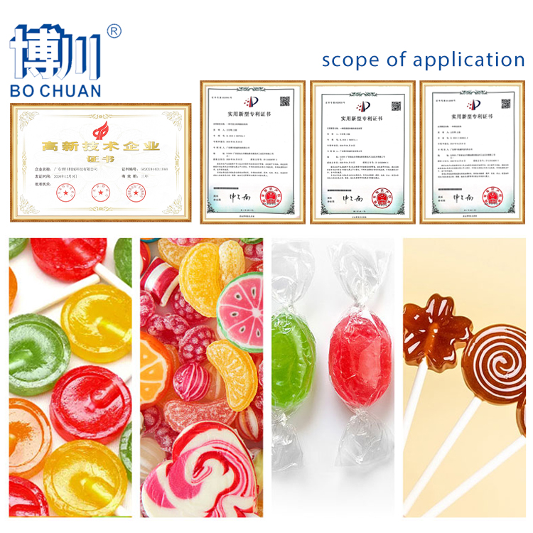 Lollipop and Hard Candy Forming Production Line