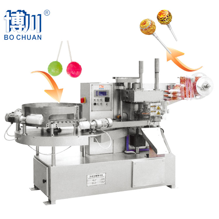 Lollipop Packing Machinecandy shaped can be chosen as customers' requirement