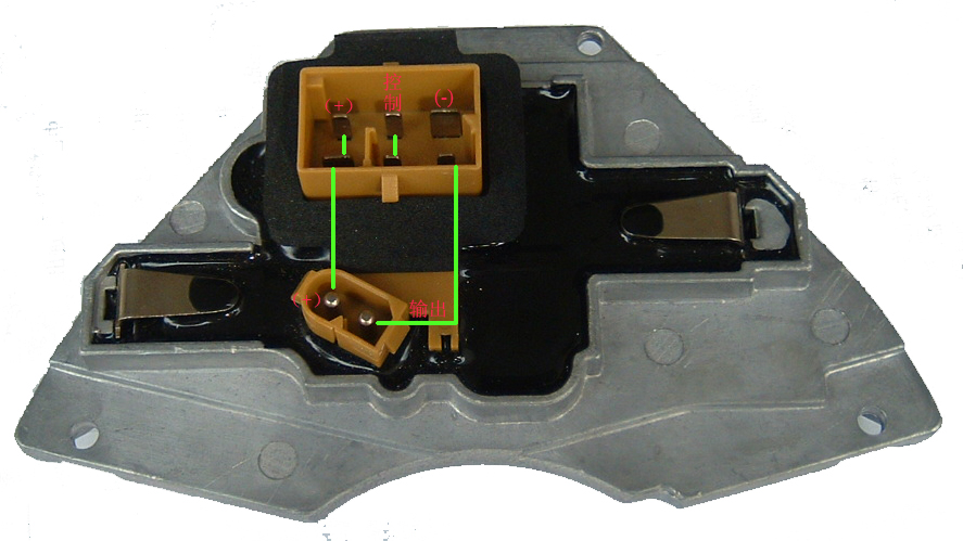 China Auto Parts Manufacturer Blower Motor Resistor  3B0907521   8D1907521  for Audi A4 VW Passat Skoda