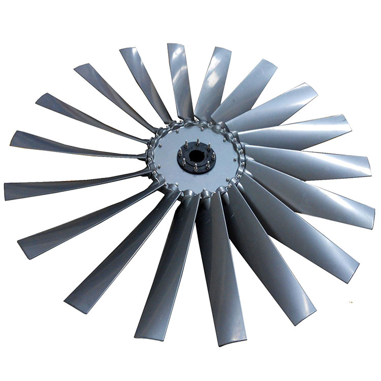 made in China large size casting industrial air blower metal impeller