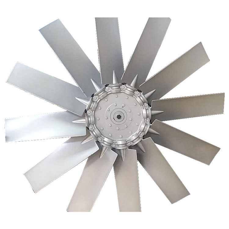 hot selling 900mm diameter large volume high precision blower impeller